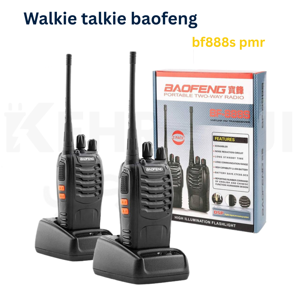 Walkie talkie 2x baofeng bf888s pmr