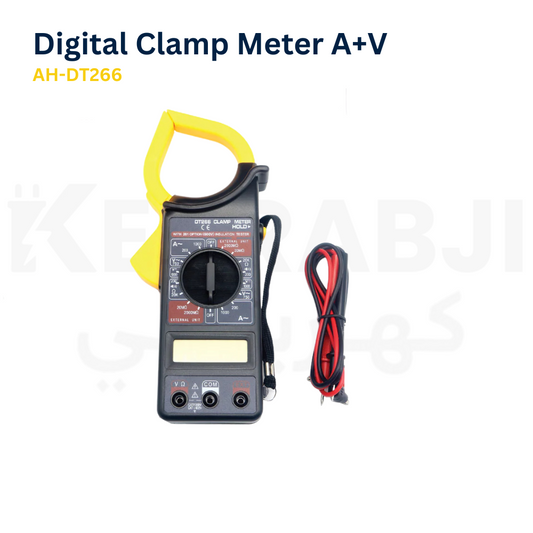 Digital Clamp Meter - AMP- VOLT - Hz - DT266