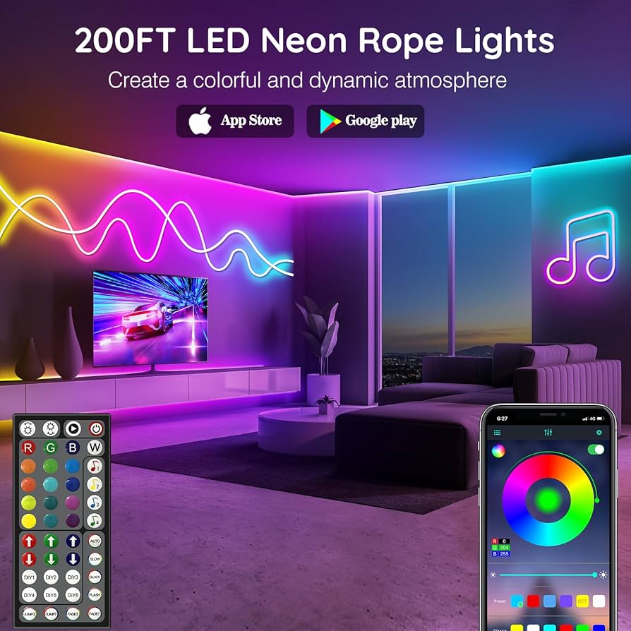 Led Neon Playable RGBIC Strip