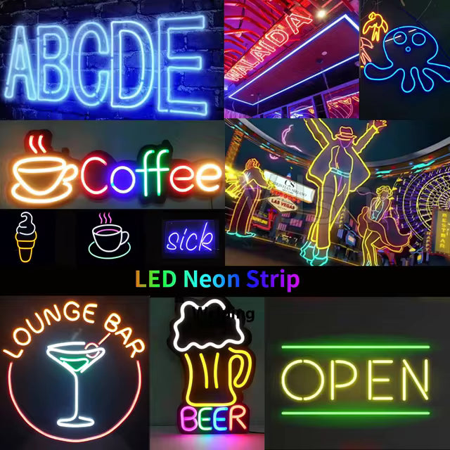 Neon LED Strip Slim Cut Every 1cm